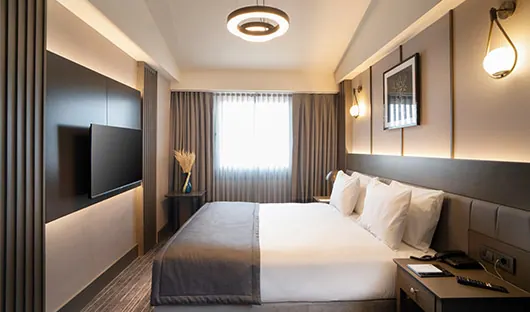 Exemple de chambre supérieure au Arts Hotel Taksim